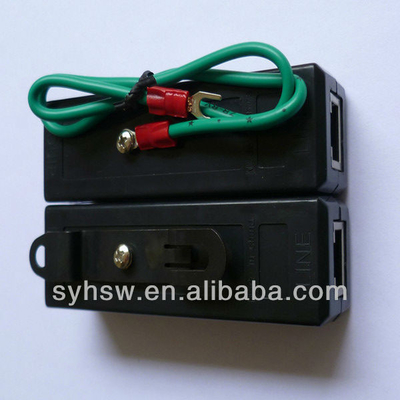 52g SY3160 Rj45 Cat6 Ethernet/POE Surge Protector with 60V Line Voltage